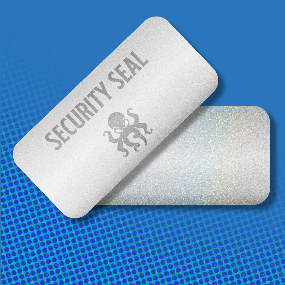 Tamper Evident Void Asset stickers