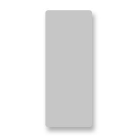 Rectangular Vertical 2.5:1 Label