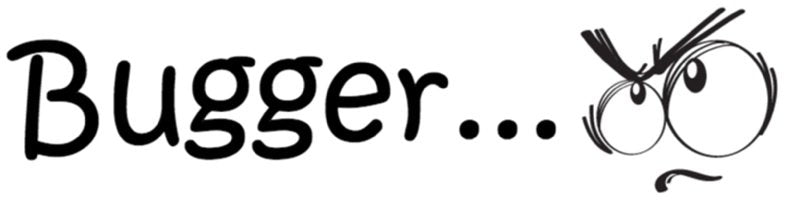 Bugger Bumper Sticker