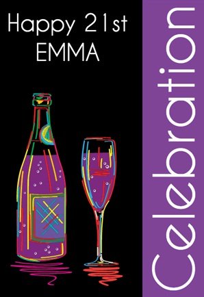 Simple Celebration Wine Label