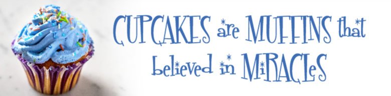 Cupcakes are Muffins Bumper Sticker