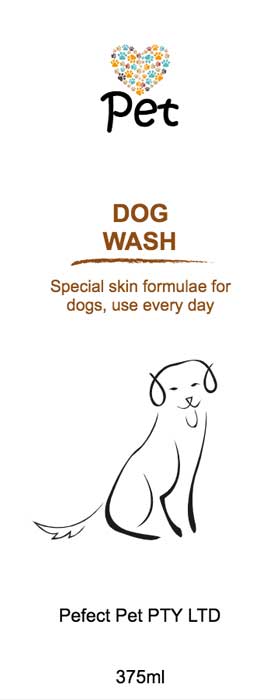 Dog Wash Label