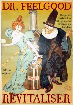 Dr Feelgood Revitaliser Tonic Label