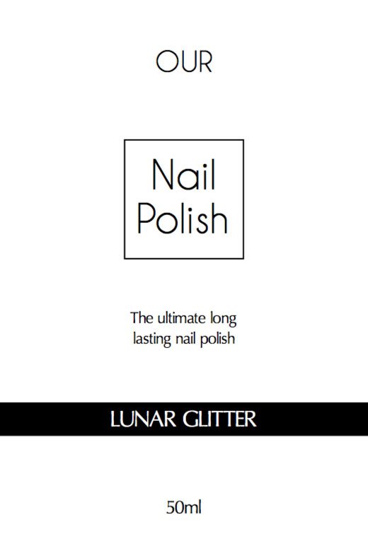Nail Polish Label
