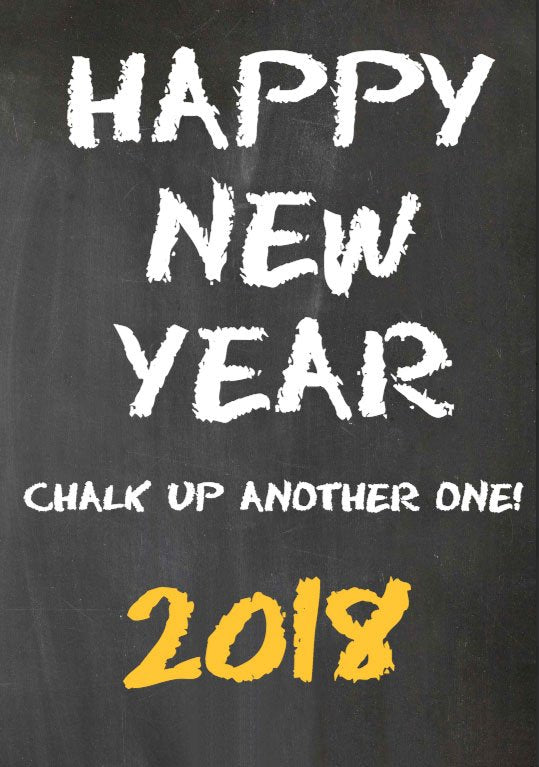 New Year Chalk Up Another Wine Label