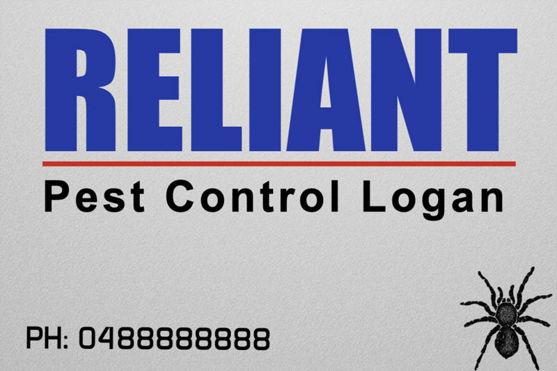 Reliant Pest Control Service Stickers