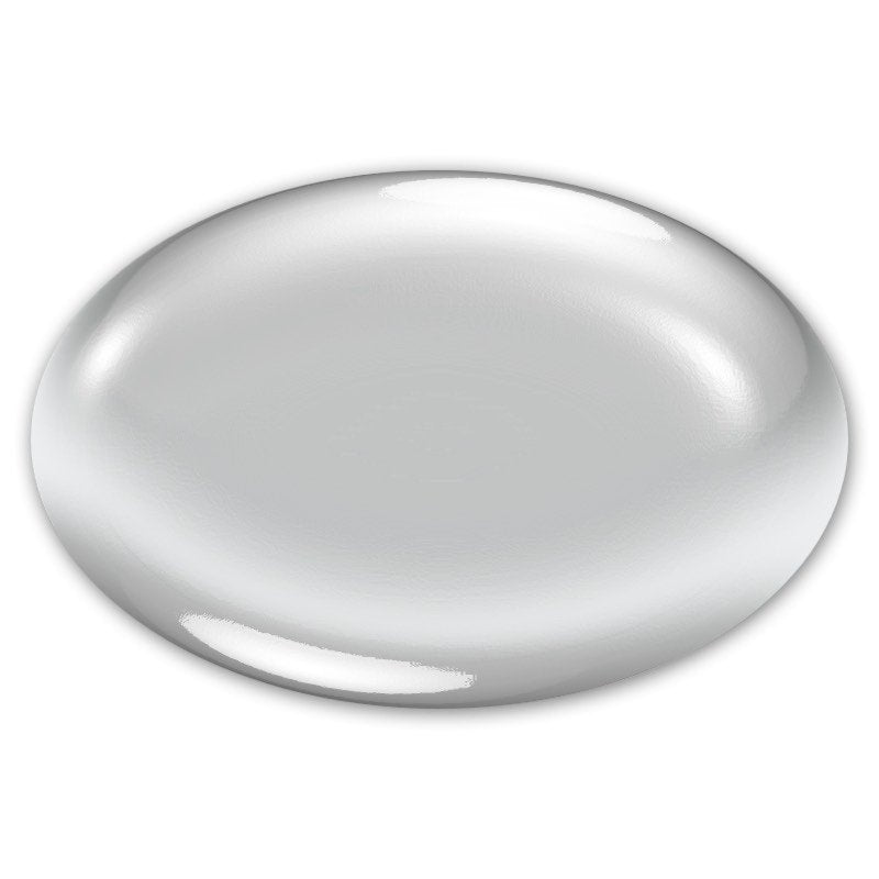 Oval Horizontal Resin Domed Label