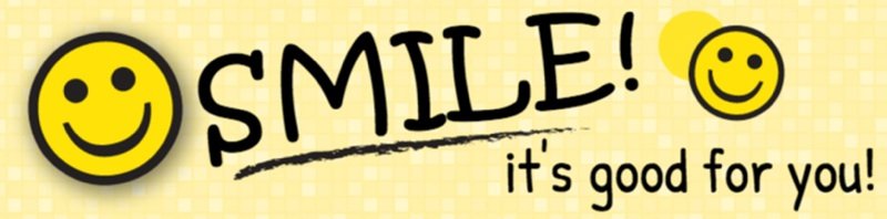 Smile its good for you Bumper Sticker