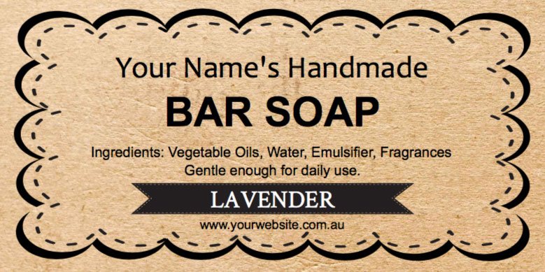 Soap Labels