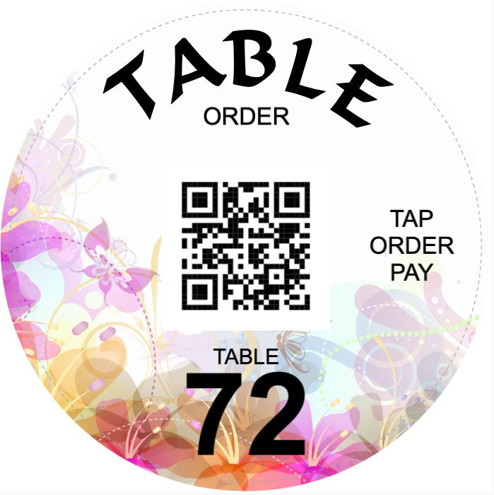 Table Order Pay Discs