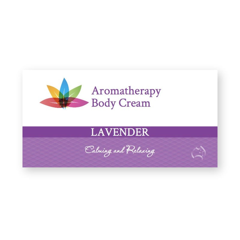 Body Cream Label – product label