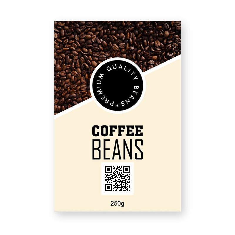 Coffee Beans Label – product label