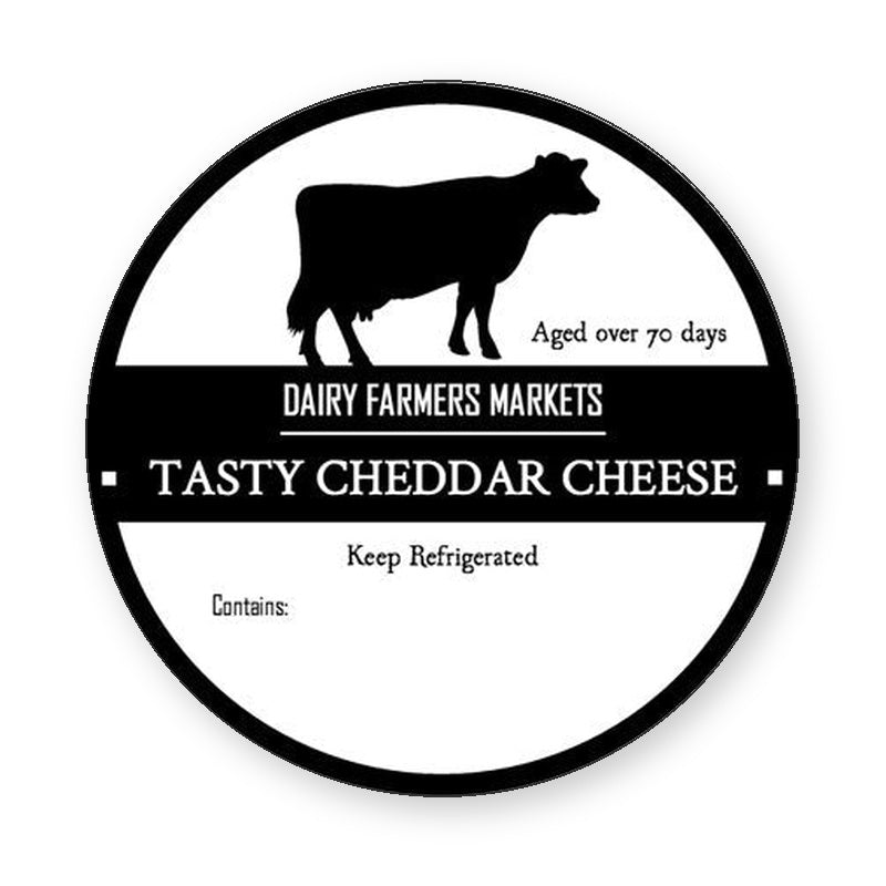 Dairy Farm Cheese Label – product label