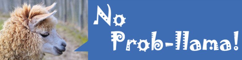 No Prob-llama Bumper Sticker
