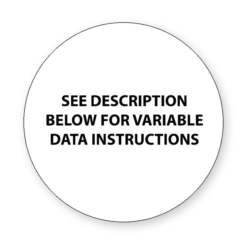 Round Label VD