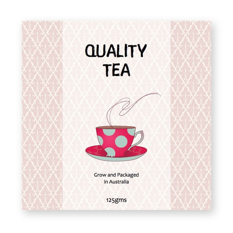 Tea Label – product label