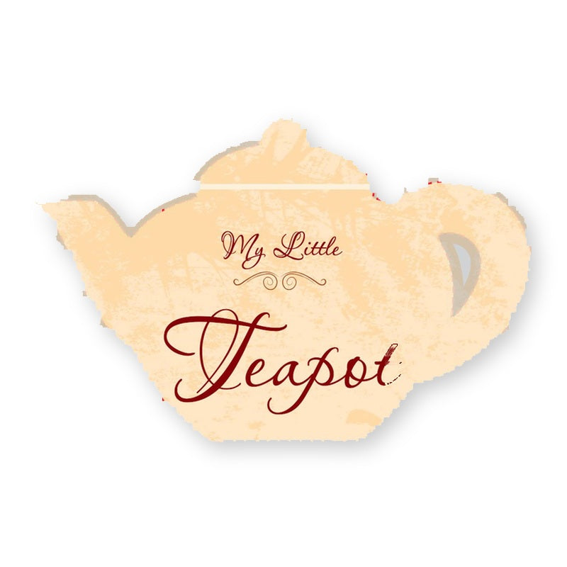 Teapot Shaped Label