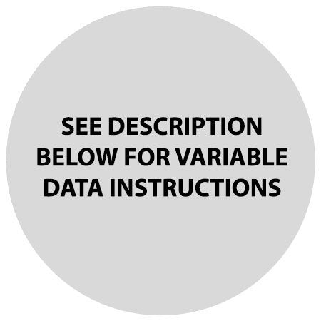 Round Label VD
