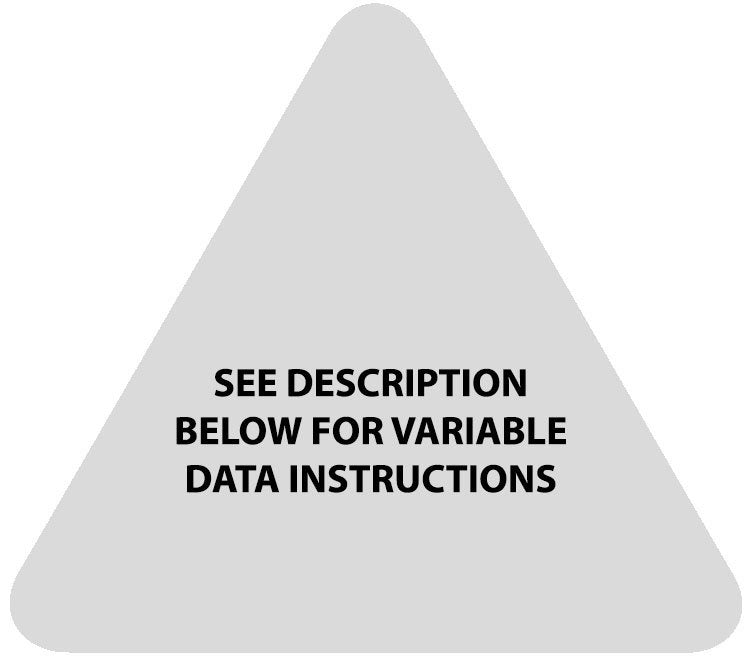 Triangle Label VD