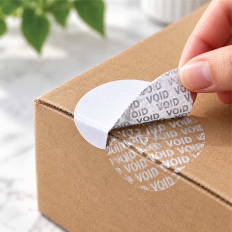 Tamper Evident Void Asset stickers