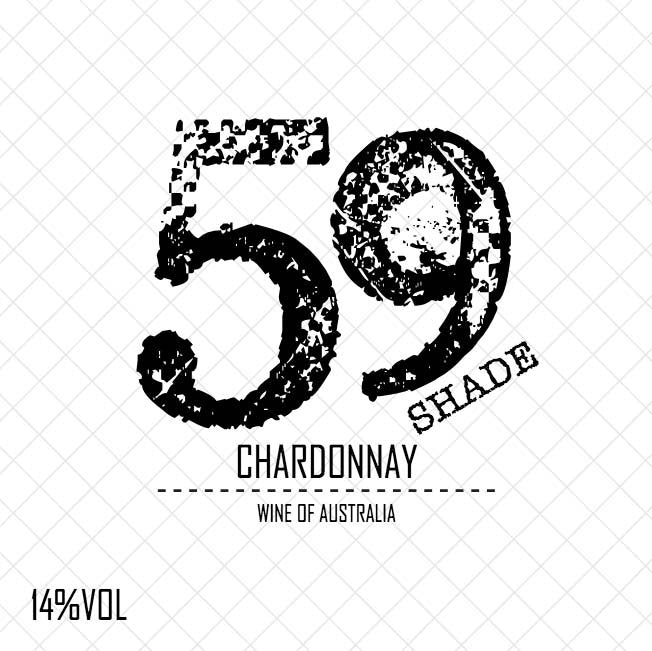 59 Shade Wine Label