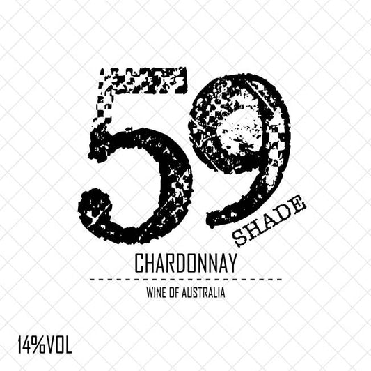59 Shade Wine Label