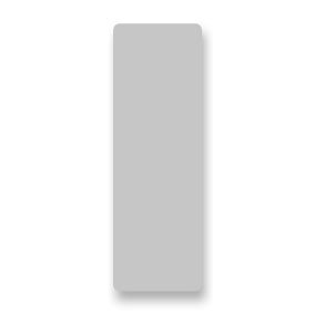 Rectangular Vertical 3:1 Label
