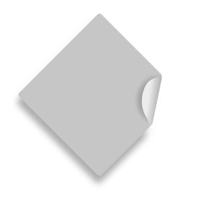 Diamond Rotated Square Label