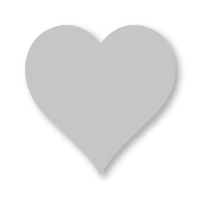 Heart Shaped Sticker