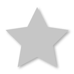5 Point Star Label