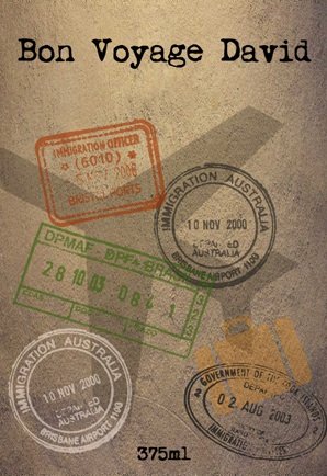 Traveller Wine Label