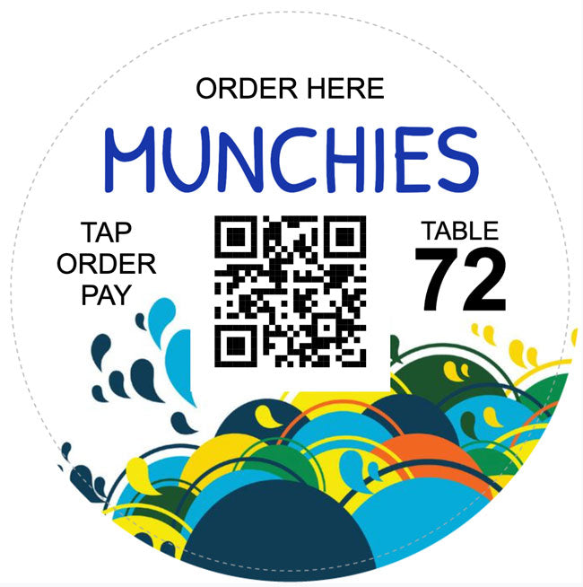 Cafe Tap Order Pay Discs