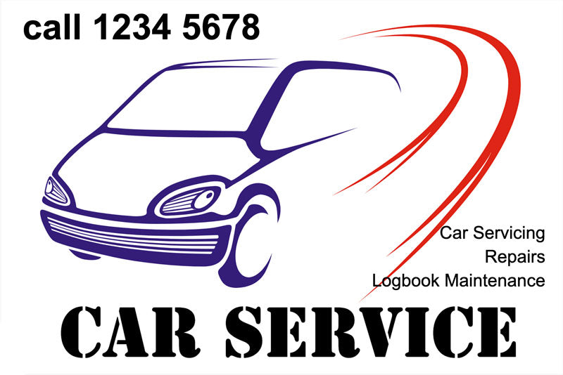 Car Lube Stickers