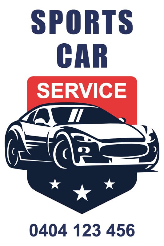 Car Service Reminder Stickers