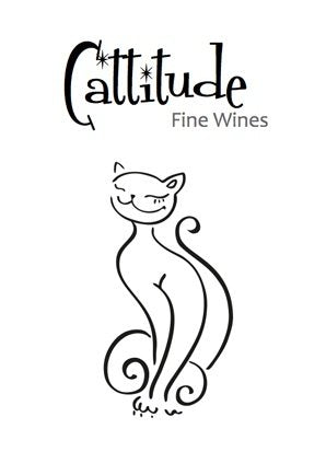 Cattitude Wine Label