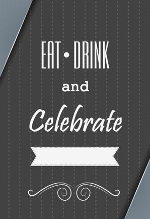 Formal Grey Wine Label
