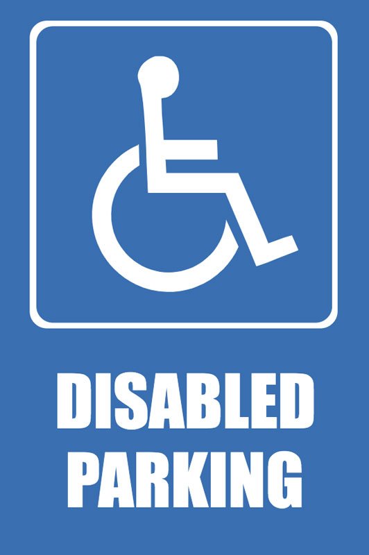 Disabled Parking Sign