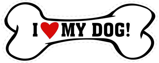 Dog Bone Shaped Label