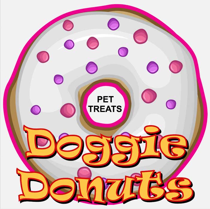 Doggie Donuts Label