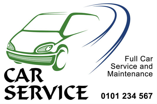Double Sided Windscreen Stickers