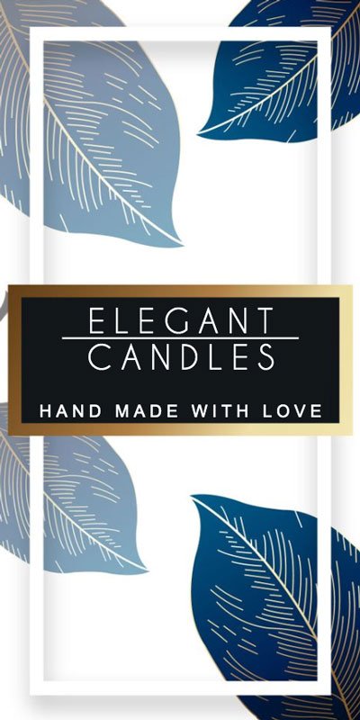 Elegant Candle Labels
