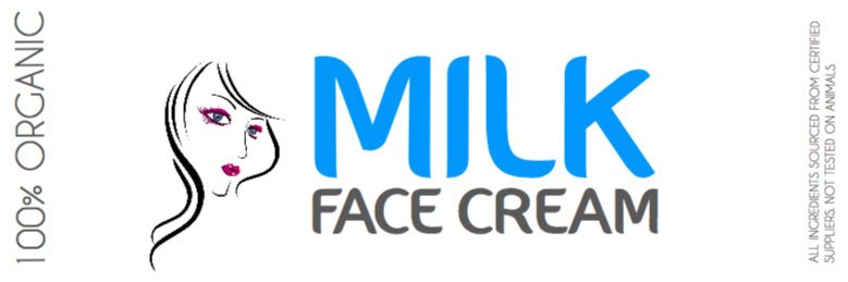 Face Cream Label