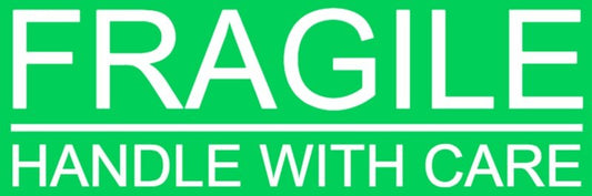 Fragile Handle With Care Warning Sign Sticker