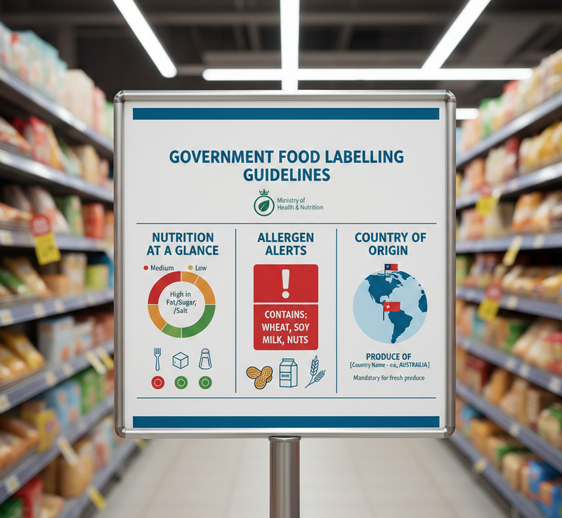 Government Food labelling guidelines