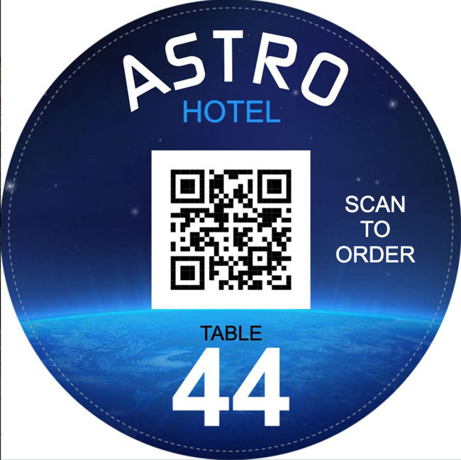 Hotel Table Scan Order Pay Domes