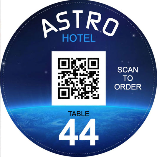 Hotel Table Scan Order Pay Domes