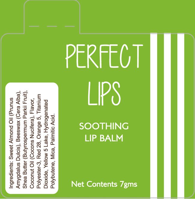 Lip Balm Template Vertical Label