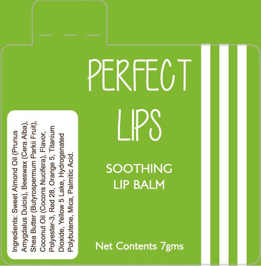 Lip Balm Template Vertical Label