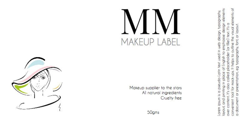 Makeup Label