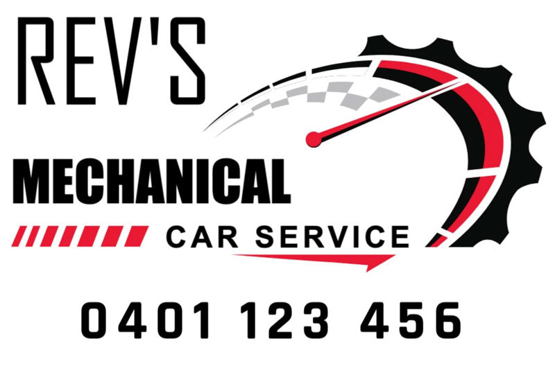 Mechanical Car Service Stickers